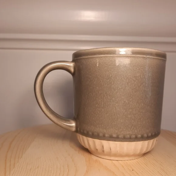 Ceramic Mug - Grey & Natural (Unbranded) - Picture 2 of 5